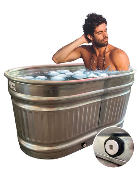 Buy Versatyle Ice Bath Tub for Tall Athletes, 24x24x48 inches ...