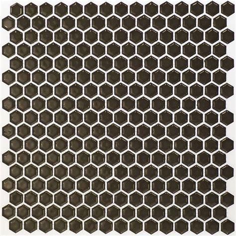 Ivy Hill Tile Bliss Edged Hexagon Gray 10 03 In X 11 61 In Polished