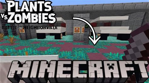 Plants Vs Zombies Gw Bfn Map In Minecraft Youtube