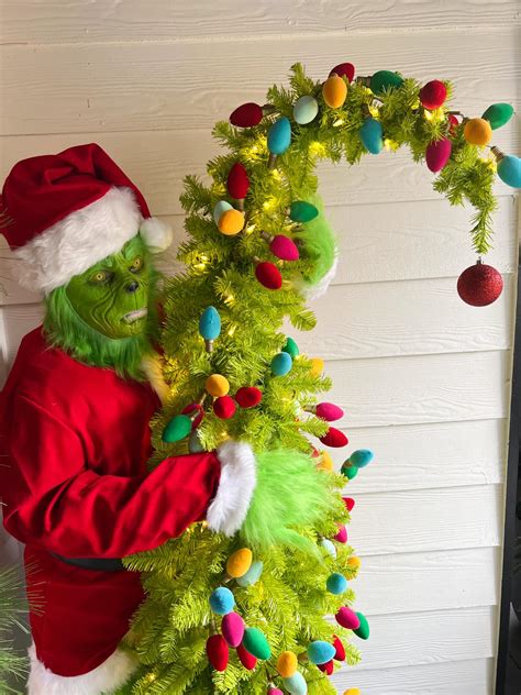 How To Make A Grinch Tree - The Shabby Tree