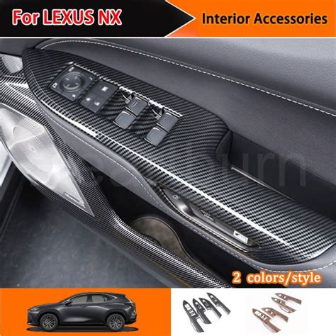 Lexus Nx Nx Nx Present Power Window Control Cover Carbon