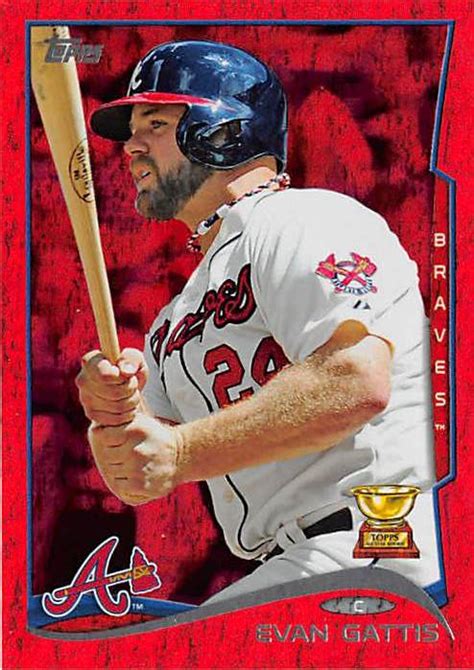 Evan Gattis Baseball Card Braves Now Houston Astros Topps