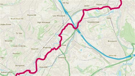 Meadowhall Sheffield Map