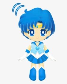 Sailor Mercury S - Sailor Moon Mercury Figure, HD Png Download ...