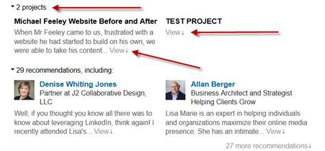 Adding A Project To Your Linkedin Profile Tutorial Lisamarie Dias