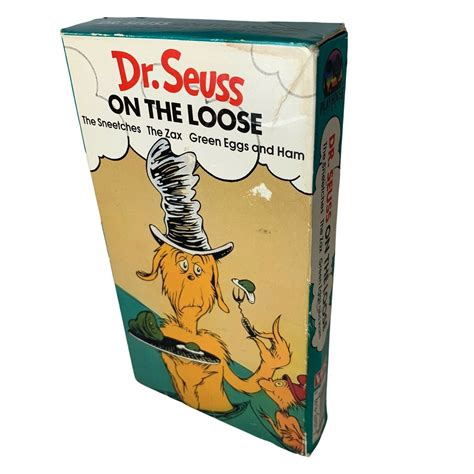 Dr Seuss On The Loose Vhs1989 Tested Includes Green Eggs Etsy