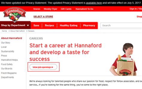 Hannaford Application Online: Jobs & Career Info – Discovering ...