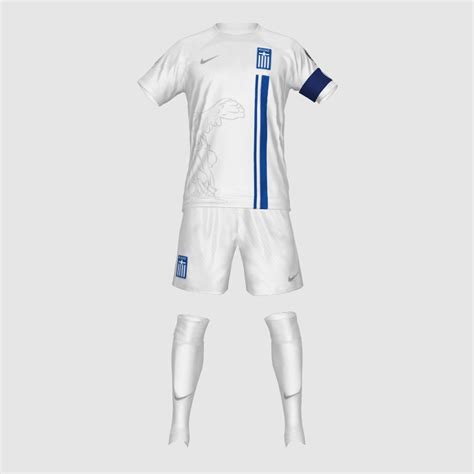 Greece Home Kit 24 25 PES Master Kit Creator Showcase