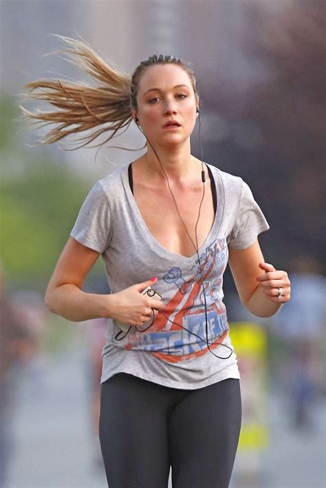 KATRINA BOWDEN Out Jogging in New York – HawtCelebs