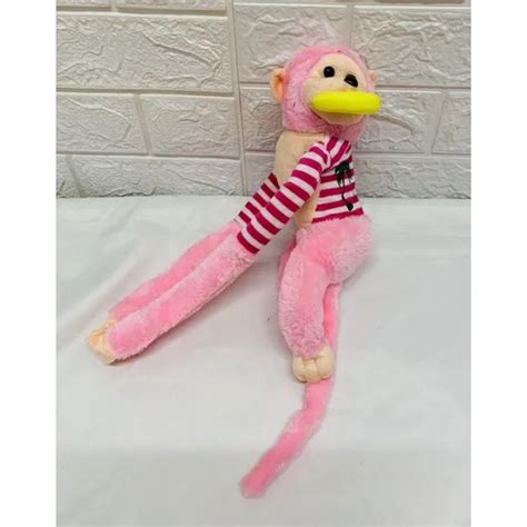 Cute Monkey Stuffed Toy With Sound Lazada Ph