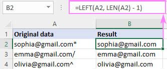 Removing Characters In Excel How To Remove Unwanted Characters Earn