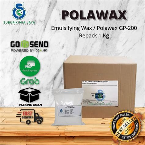 Jual Polawax Gp 200 Emulsifying Wax E Wax 1 Kg Di Lapak Subur Kimia