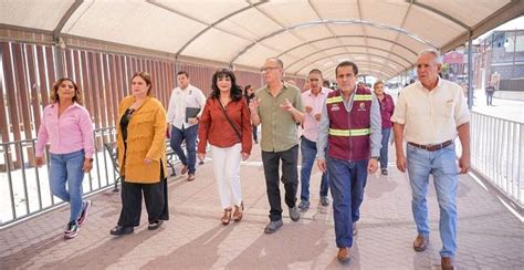 Alcaldesa Bustamante Supervisa Avance De Obra En Los Algodones