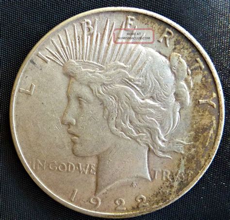 1922 Liberty Silver Peace Dollar