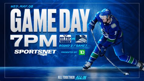 Game Notes Canucks Vs Oilers Round 2 Game 1 Vancouver Canucks