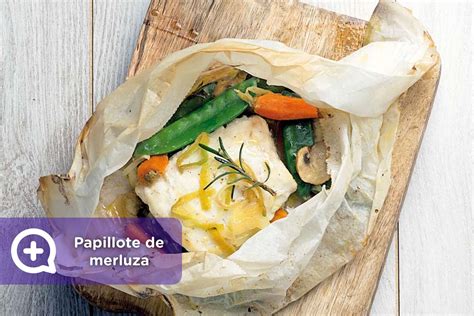 Receta Papillote De Merluza Con Almejas Y Verduras MediQuo