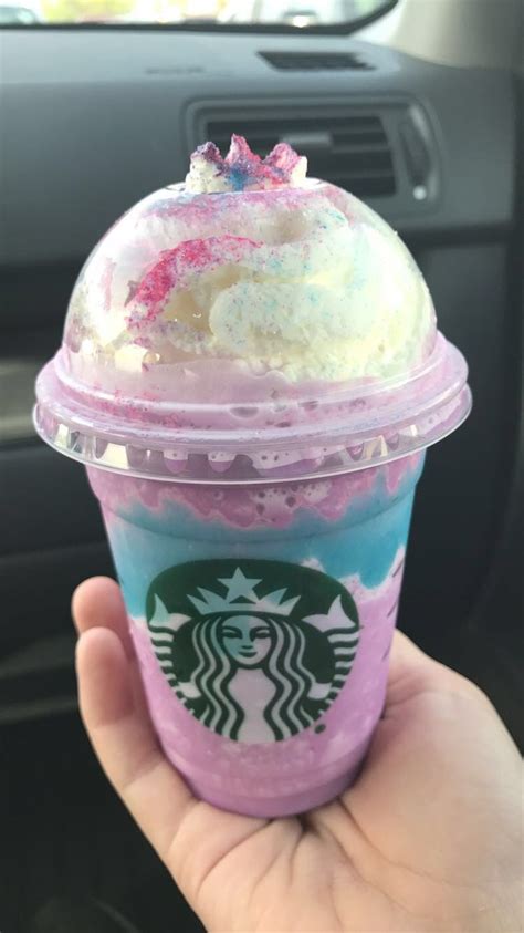 Starbucks Unicorn Frappuccino | Starbucks drinks recipes, Iced ...