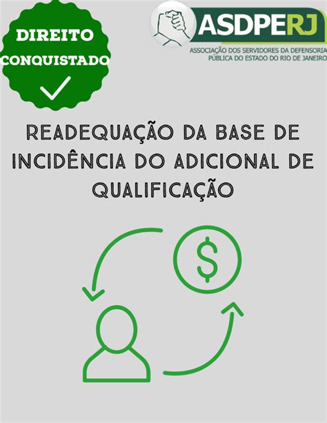 Readequação da Base de Incidência do Adicional de Qualificação Asdperj