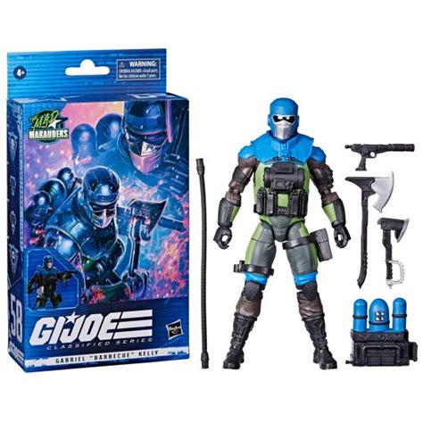 G I Joe Classified Series Mad Marauders Gabriel Barbecue Kelly