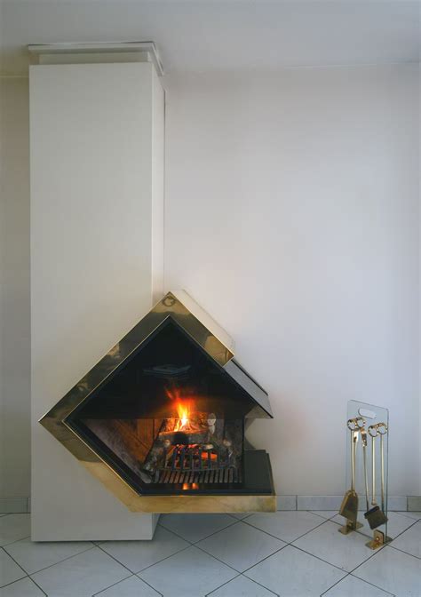 Contemporary fireplace custom fireplace modern fireplace bespoke ...