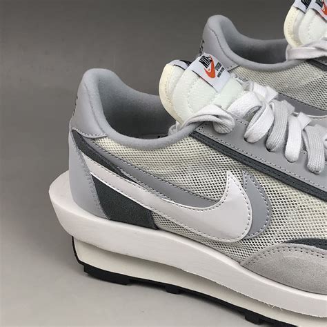 Sacai X Nike Ldwaffle Grey White Released In May Sneaker Novel