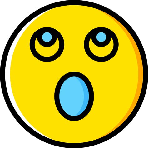 Surprised Emoji Vector Svg Icon Svg Repo