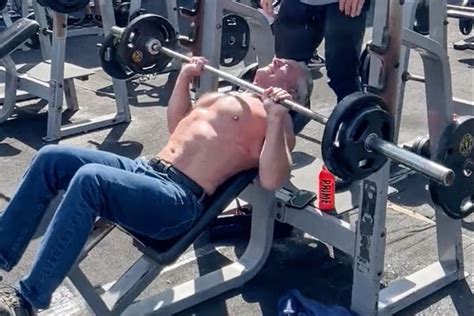 Rfk Jrs Shirtless Bench Press And Pushup Videos Are Having A Strange Effect On Voters