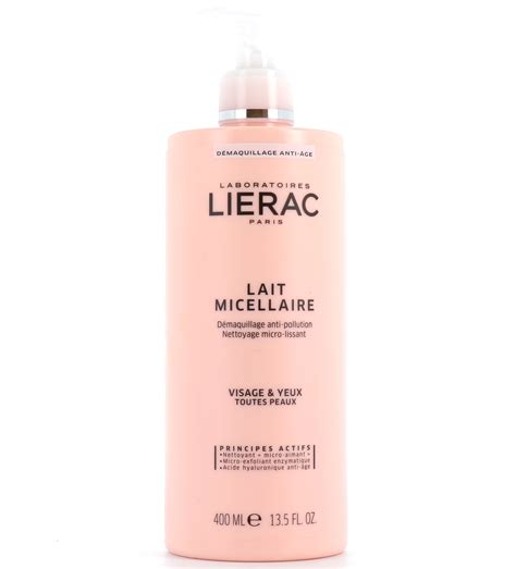 Lierac Lait Micellaire Double Nettoyant Tous Types De Peau