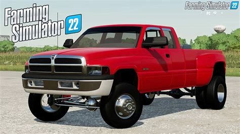 Dodge RAM 3500 1996 v2.0 for FS22 | Realistic_Modding_Group