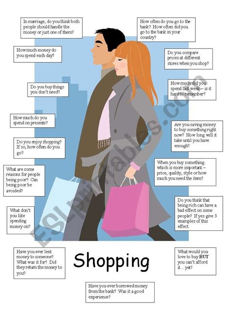 Shopping Esl Conversation Questions And Speaking 60 Off