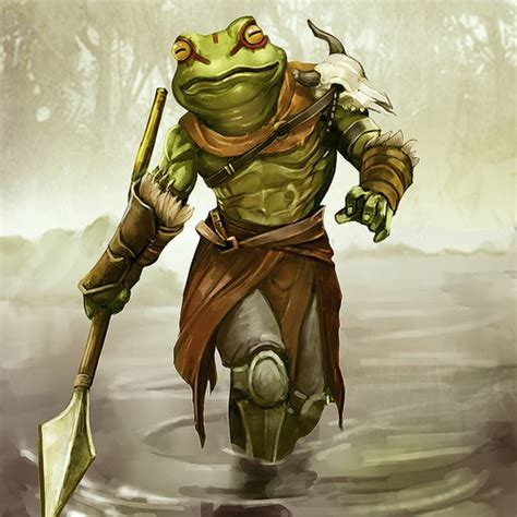 Create concept art of a warrior frog! | Character or mascot contest