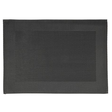 Aps Pvc Placemat Fine Band Frame Black Pack Of Gl Buy Online