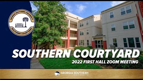 Georgia Southern University Housing Southern Courtyard First Hall