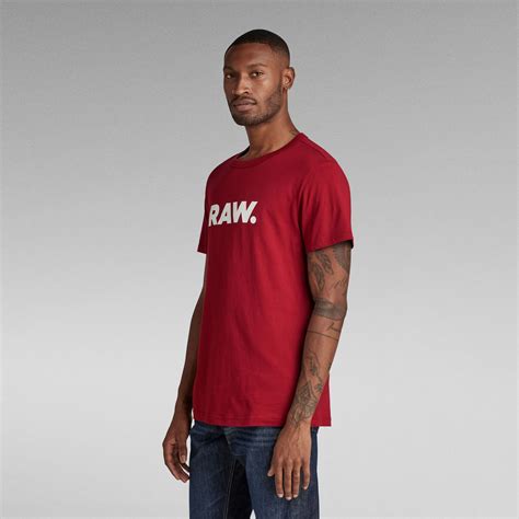 Holorn T Shirt Red G Star Raw