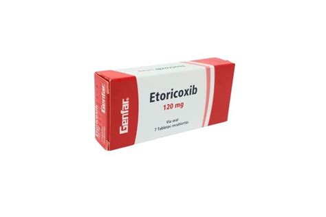 Etoricoxib 120 Mg 7 Tabl GF Uroccidente