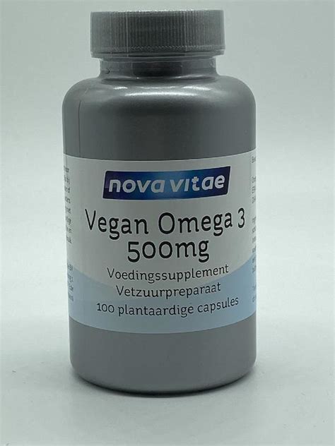 Nova Vitae Vegan Omega Mg Vega Caps Vitadvice Bv