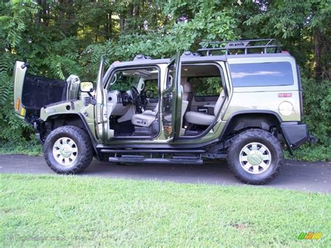 Wheat Interior 2004 Hummer H2 SUV Photo #53059754 | GTCarLot.com