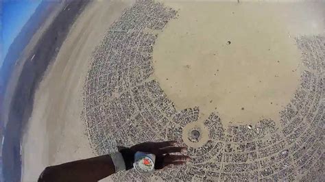 Burning Man Black Rock City 2013 From The Sky Youtube