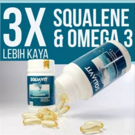 Jual Minyak Ikan Hiu Isi Original Squalene Omega Cucut Botol