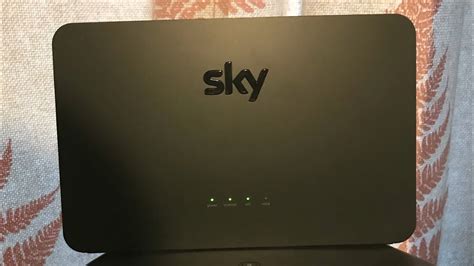 Sky Broadband Hub Router Unboxing Setup Guide Youtube