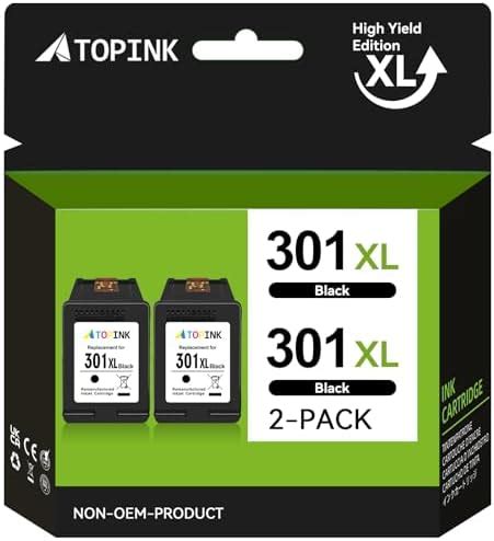 Atopink Noir Xl Cartouches D Encre Remanufactur Es Pour