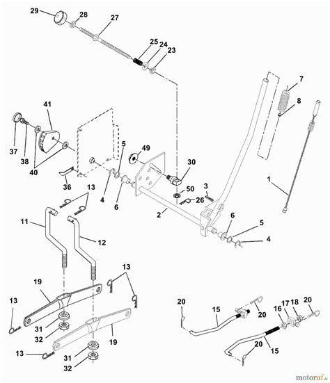 Husqvarna Yth Comprehensive Parts List And Diagram Model B