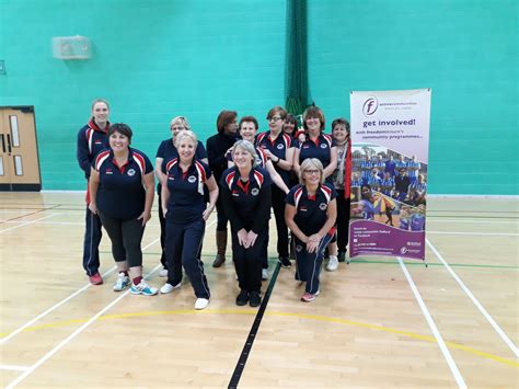 Christmas Cracker Walking Netball Festival Staffordshire County Netball