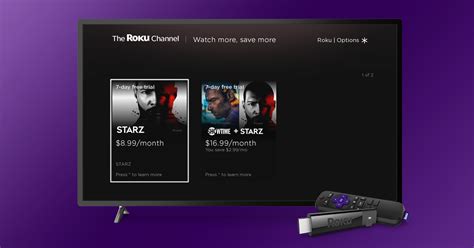 SHOWTIME + STARZ Value Pack now available on The Roku Channel