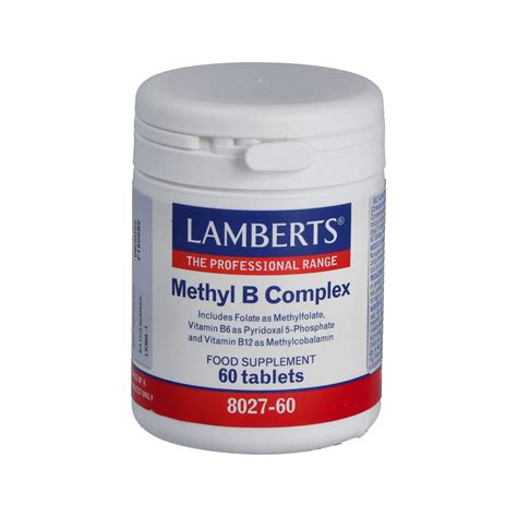 Comprar Methyl B Complex 60comp De Lamberts