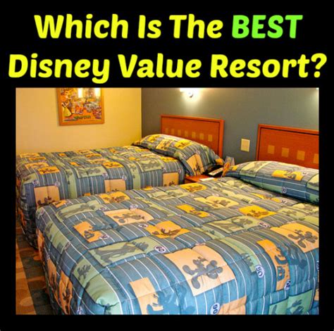 What Is The Best Value Resort At Walt Disney World