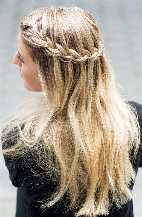 13 Simple Waterfall Braids You Can Do at Home