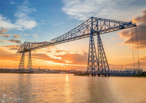 Transporter Bridge Middlesbrough The North Yorkshire Gallery