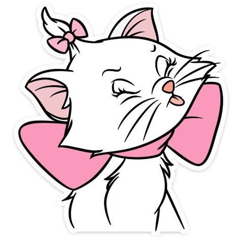 The Aristocats Marie Getting Ready To Pounce Sticker Artofit