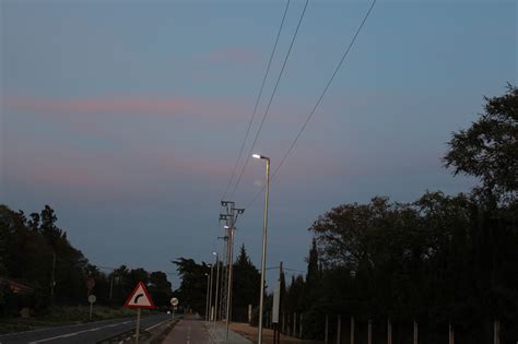 El Ayuntamiento Pone En Servicio Las Farolas Del Tramo De Carril Bici